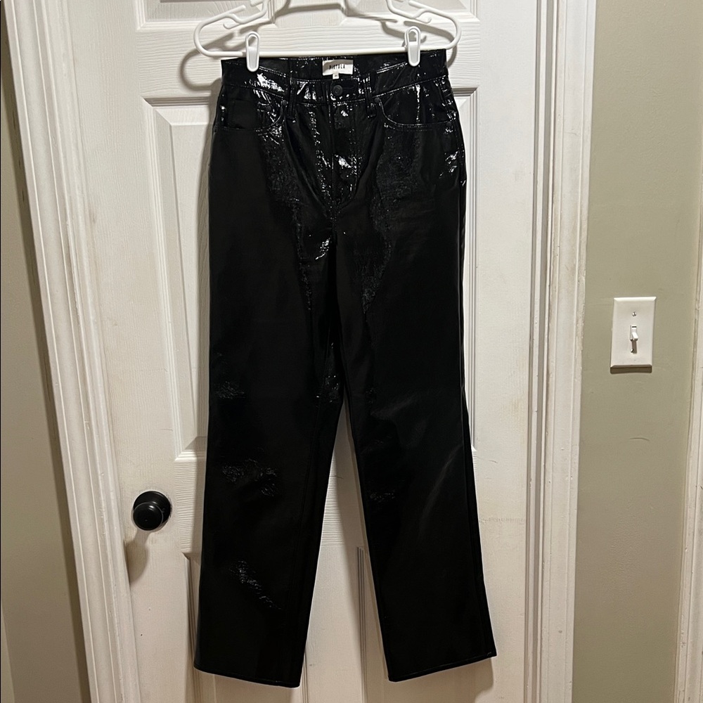 NOWT  Pistola Faux Leather Pants Size 27